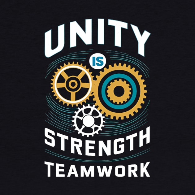 team work and togetherness by Deviant Shirts